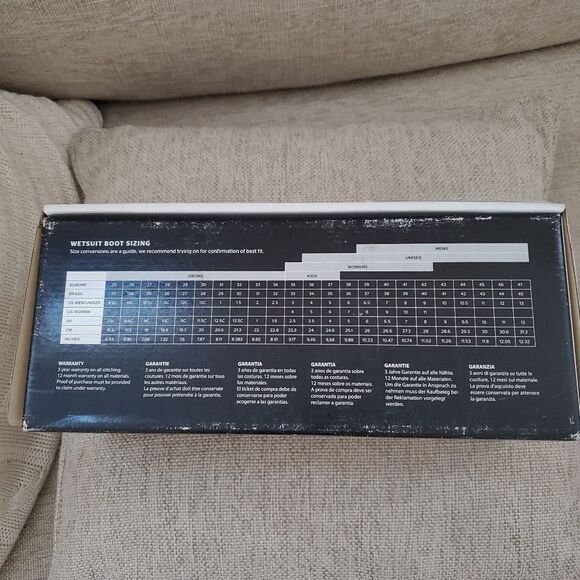 🌊 RIP CURL 🌊 NEW! Rubber Soul Plus 3MM Split Toe Surf Booties -[Size 6, Black] - Picture 5 of 15